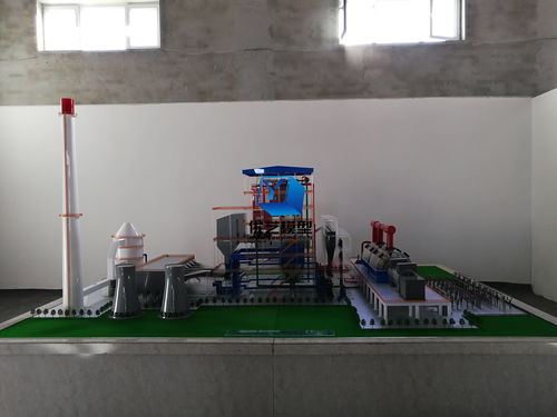 600MW火力發(fā)電廠(chǎng)模型 火力發(fā)電工藝流程與原理解析
